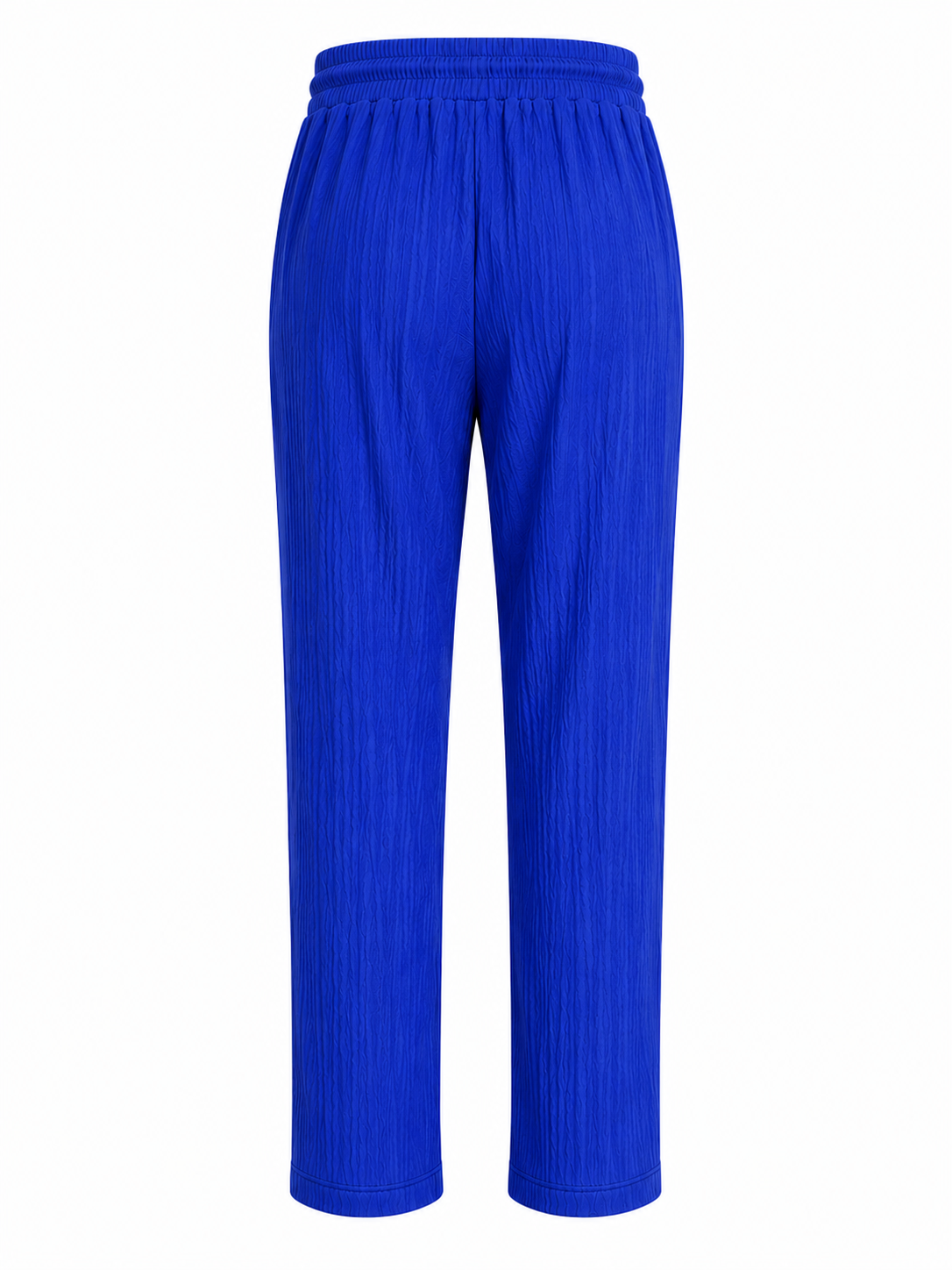 -ZOMERBROEK COMFY LUCHTIG ROYAL BLAUW